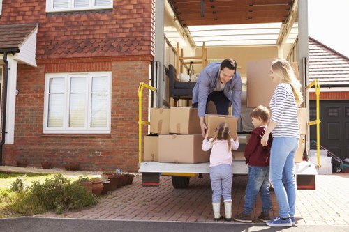Removal team planning a local move in Barnet