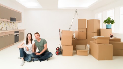 Barnet man and van helping with furniture transport
