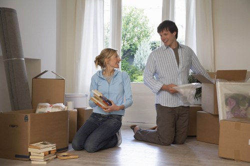 Removal vehicle and moving equipment for Barnet home relocation