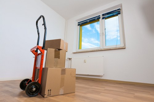 Packing and loading service for a Barnet property move