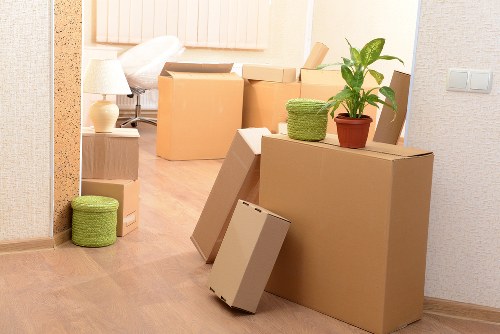 Barnet office relocation team preparing furniture and equipment