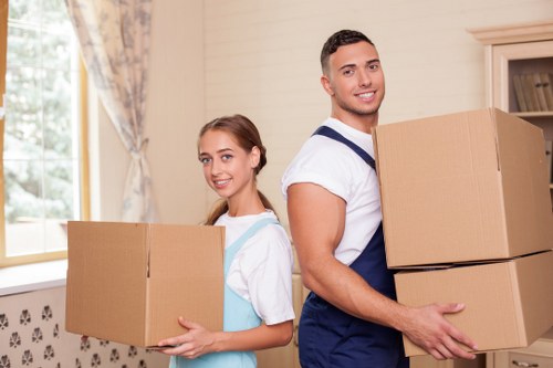 Prepared furniture items ready for pick-up in Barnet
